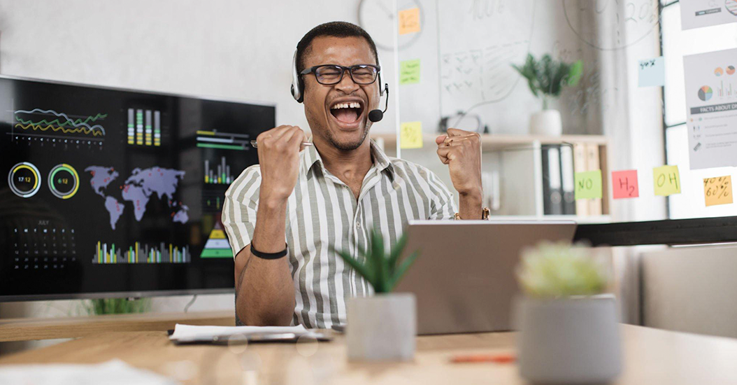Helpdesk guy celebrates 300th time asking ‘Have you tried restarting?’ this week