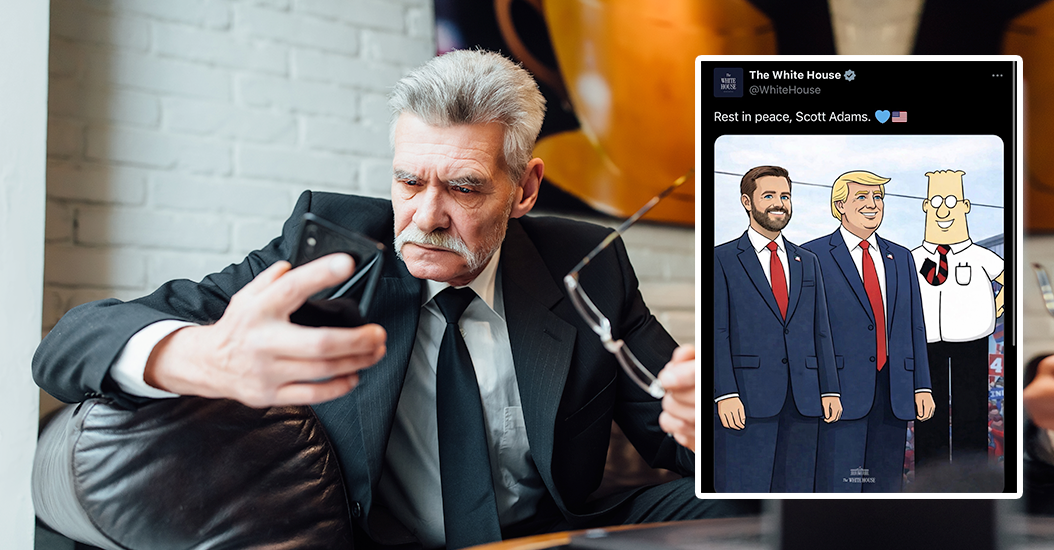 Dilbert fan and office bigot mourns death of its creator