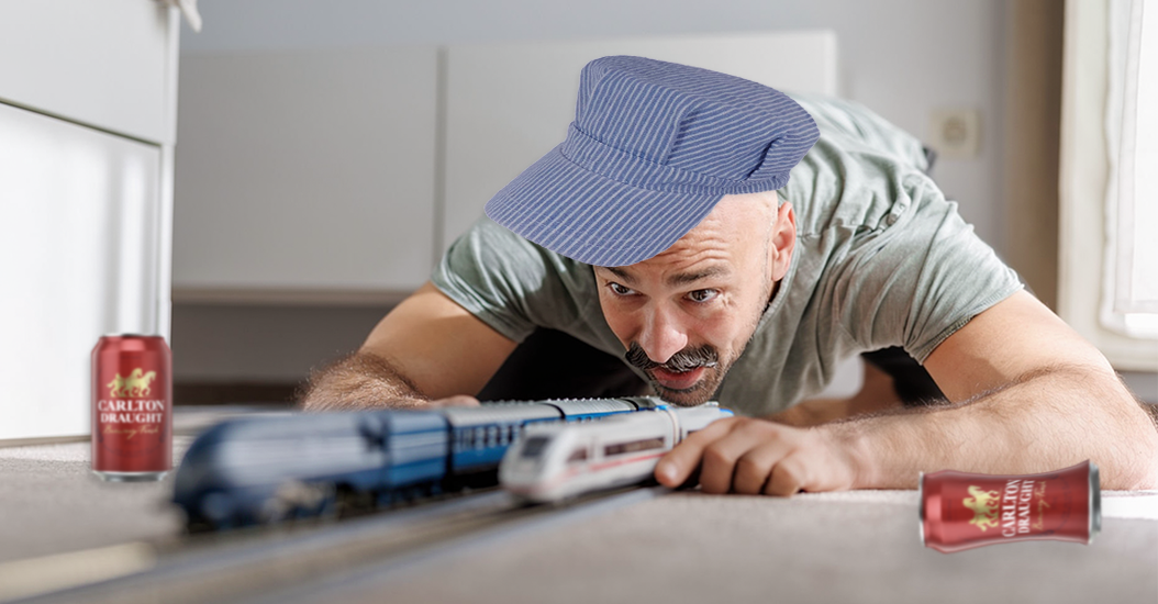 A man rediscovers his hobbies after 5 months of neglecting it.